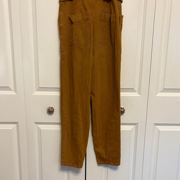 Universal Thread Tan Button-Up Jumpsuit - Picture 7 of 10